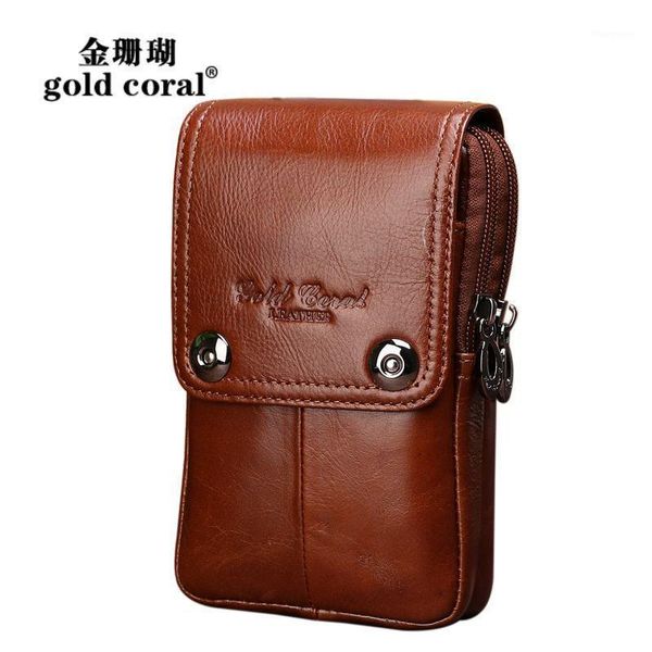 gold coral brand genuine leather men high capacity waist bag male pack belt loops hip bum bag travel male 233-l1
gold coral brand genuine leather men high capacity waist bag male pack belt loops hip bum bag travel male 233-l1