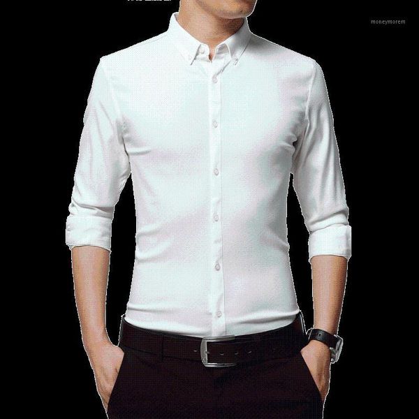 2019 spring new new fashion casual slim fit men shirt 100% cotton solid color mens dress shirts men clothes camisa masculina1, White;black
2019 spring new new fashion casual slim fit men shirt 100% cotton solid color mens dress shirts men clothes camisa masculina1, White;black