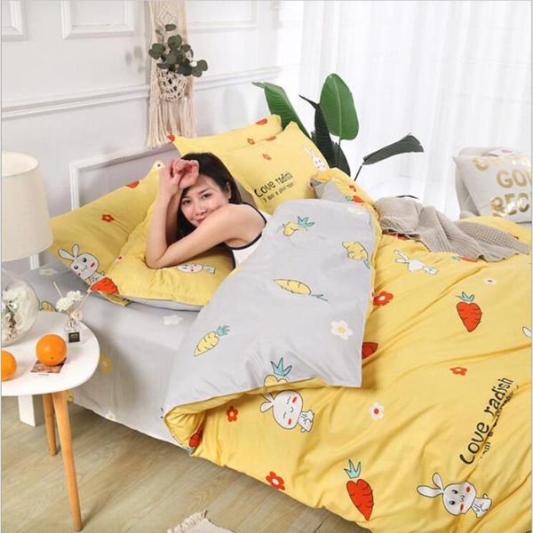 wostar comforter bedding sets yellow plaid luxury bedding set cotton 4pcs/set ab side printing duvet cover bed sheet pillowcase1
wostar comforter bedding sets yellow plaid luxury bedding set cotton 4pcs/set ab side printing duvet cover bed sheet pillowcase1