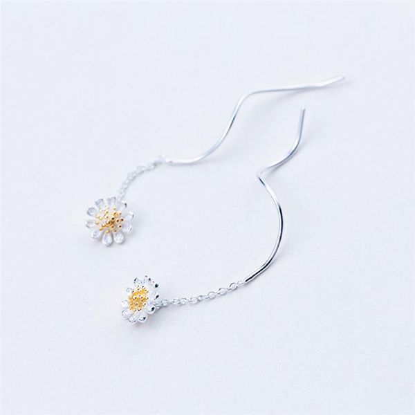 dangle & chandelier sweet chrysanthemum flower long ear line 925 sterling silver female earrings
dangle & chandelier sweet chrysanthemum flower long ear line 925 sterling silver female earrings