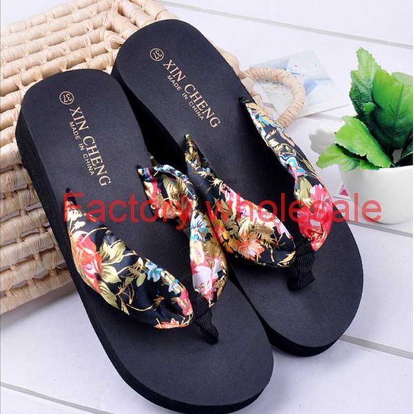 women bohemia floral beach slippers flip flops beach flip flops casual 3-5cm plus size slides sandals female footwear, Black
women bohemia floral beach slippers flip flops beach flip flops casual 3-5cm plus size slides sandals female footwear, Black