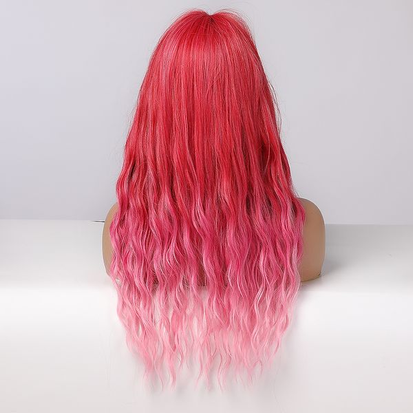 длинный ombre rose red розовых парики из синтетических cosplay парик волны воды с челками для черных женщин африканского тепла устойчивости, Black
длинный ombre rose red розовых парики из синтетических cosplay парик волны воды с челками для черных женщин африканского тепла устойчивости, Black