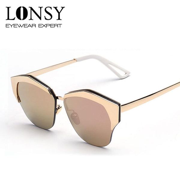 sunglasses lonsy 6 color semi rimless women vintage metal sun glasses summer feminino 1606, White;black
sunglasses lonsy 6 color semi rimless women vintage metal sun glasses summer feminino 1606, White;black