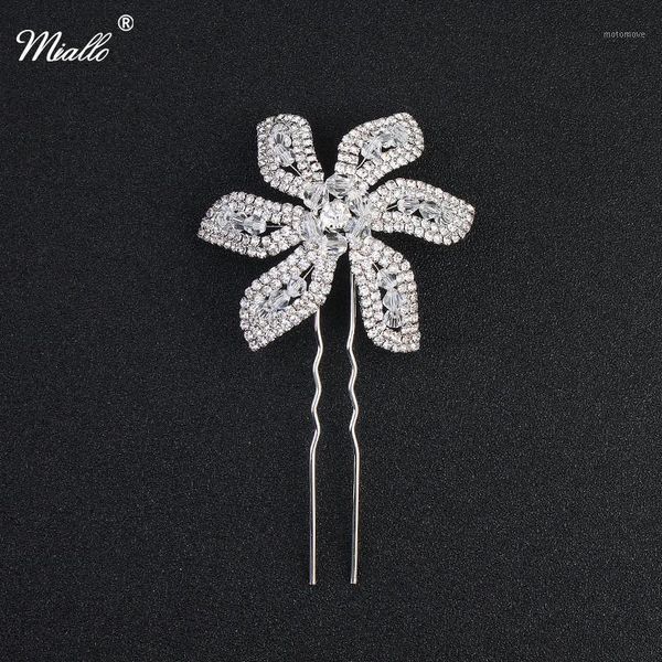 hair clips & barrettes miallo crystal head jewelry flower patter rhinestone hairpins wedding bridal sticks tiaras party hairpin1, Golden;silver
hair clips & barrettes miallo crystal head jewelry flower patter rhinestone hairpins wedding bridal sticks tiaras party hairpin1, Golden;silver