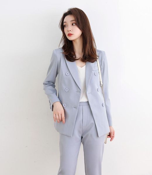 women's two piece pants fashion spring autumn temperament two-piece suit office lady, White
women's two piece pants fashion spring autumn temperament two-piece suit office lady, White