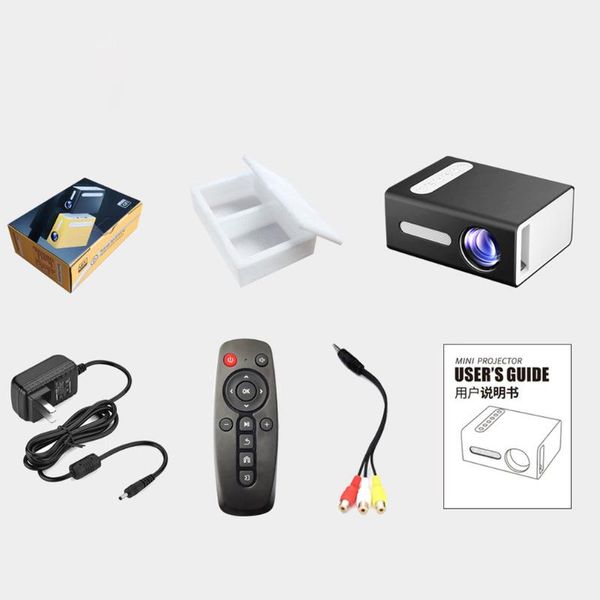 black t300 portable projector high definition efficient led projector multi interface home theater video
black t300 portable projector high definition efficient led projector multi interface home theater video