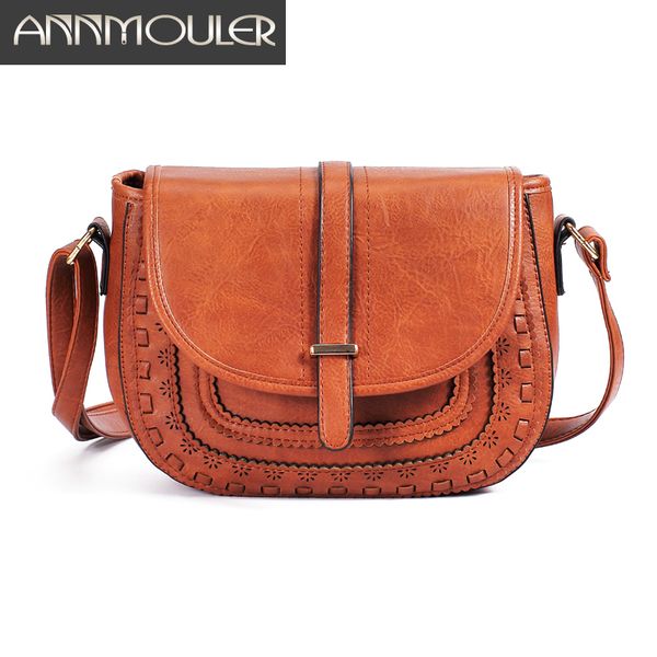 annmouler vintage shoulder bag pu leather crossbody 6 colors messenger bag ladies handbag hollow-out small bag purse tote c1223
annmouler vintage shoulder bag pu leather crossbody 6 colors messenger bag ladies handbag hollow-out small bag purse tote c1223