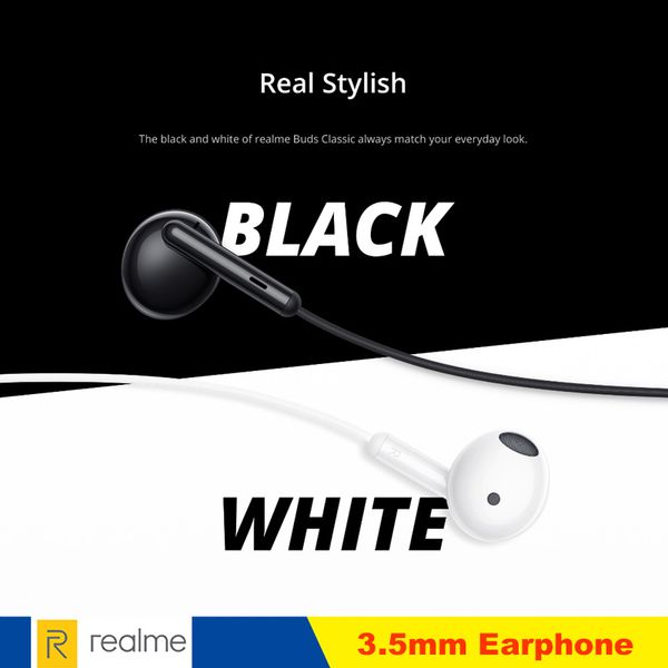 2020 original realme buds classic earphone 3.5mm for iphone samsung xiaomi oppo iso android black white
2020 original realme buds classic earphone 3.5mm for iphone samsung xiaomi oppo iso android black white