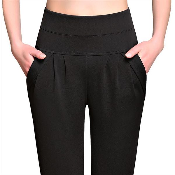 2018 summer korean female classic high elastic waist women legging fashion slim solid color ankle length pants plus size 6xl, Black
2018 summer korean female classic high elastic waist women legging fashion slim solid color ankle length pants plus size 6xl, Black