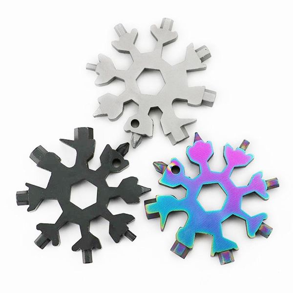 keychains 18 in 1 snowflake multi tool spanner hex wrench multipurpose camp survive outdoor keychain pocket, Silver
keychains 18 in 1 snowflake multi tool spanner hex wrench multipurpose camp survive outdoor keychain pocket, Silver