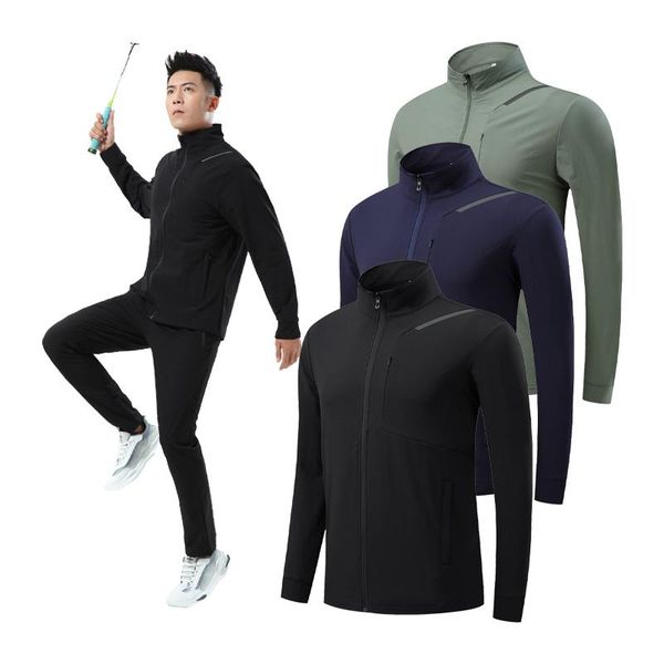 running men gym jackets new long sleeves zipper soccer outdoor sportswear bicycle clothes traning jerseys coat, Black;red
running men gym jackets new long sleeves zipper soccer outdoor sportswear bicycle clothes traning jerseys coat, Black;red