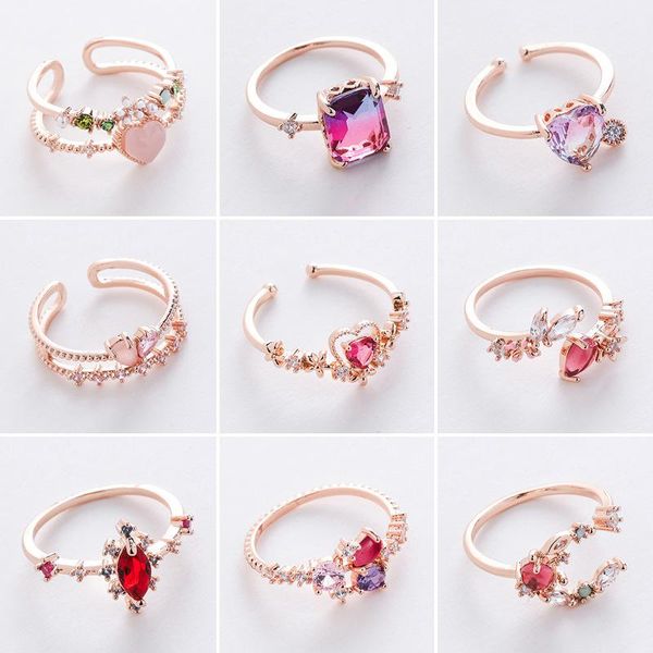 2020 shiny rhinestone sweet floral rings for women girls bling bling crystal mosaic jewelry valentine's gift 23 colors, Golden;silver
2020 shiny rhinestone sweet floral rings for women girls bling bling crystal mosaic jewelry valentine's gift 23 colors, Golden;silver