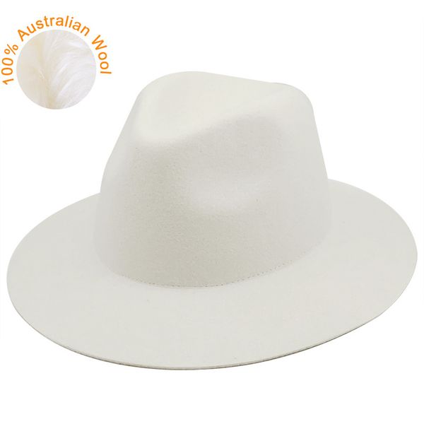 white fedora hat for women men 100% australian wool felt wide brim hat vintage jazz fedora hat couple cap winter chapeau femme c0123, Blue;gray
white fedora hat for women men 100% australian wool felt wide brim hat vintage jazz fedora hat couple cap winter chapeau femme c0123, Blue;gray