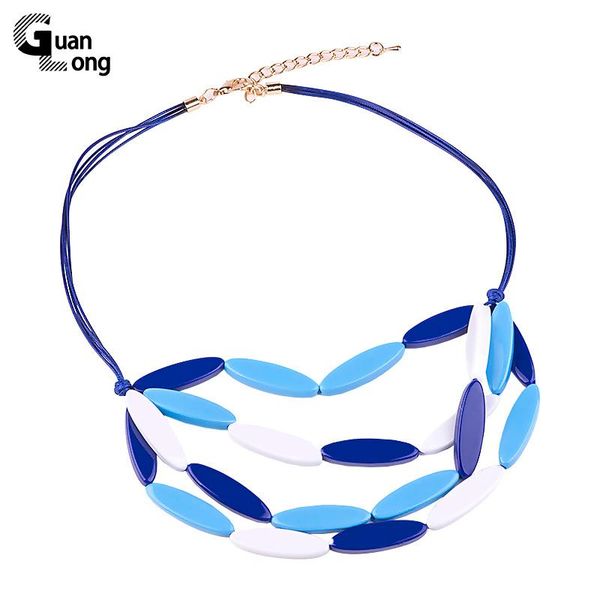 guanlong fashion multilayer candy color resin necklaces & pendants women leather cord necklace jewelry, Silver
guanlong fashion multilayer candy color resin necklaces & pendants women leather cord necklace jewelry, Silver