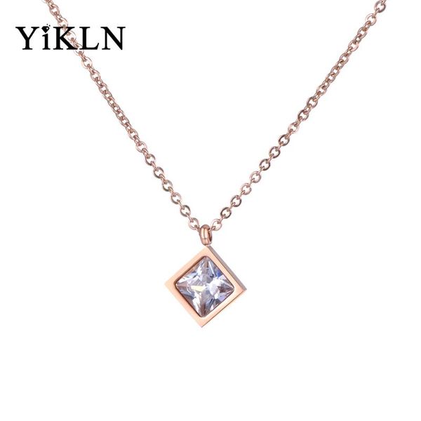 yikln титана из нержавеющей стали модный кулон ожерелья bling площади cz кристалл choker ожерелье ювелирные изделия для женщин yn18268, Golden;silver
yikln титана из нержавеющей стали модный кулон ожерелья bling площади cz кристалл choker ожерелье ювелирные изделия для женщин yn18268, Golden;silver