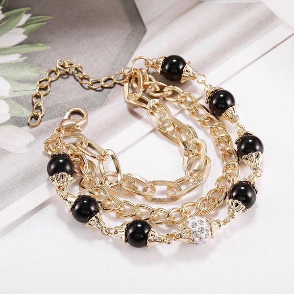 multi-layer 2020 hiphop jewelry punk metal chains bracelet pulsera mujer rhinestone gold charms bracelets for women sl200191, Golden;silver
multi-layer 2020 hiphop jewelry punk metal chains bracelet pulsera mujer rhinestone gold charms bracelets for women sl200191, Golden;silver