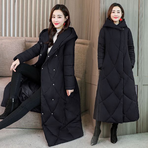 2021 new inverno feminino longo-acolchoado plus size engrossado quente moda capuz fino casual de bbko, Black
2021 new inverno feminino longo-acolchoado plus size engrossado quente moda capuz fino casual de bbko, Black