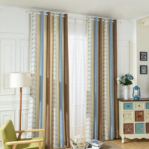 mediterranean chenille jacquard yarn-dyed striped shade curtains forliving room bedroom study blackout curtains
mediterranean chenille jacquard yarn-dyed striped shade curtains forliving room bedroom study blackout curtains