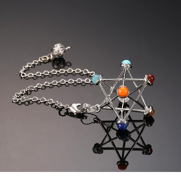 natural stones merkaba star pendulum for dowsing reiki chakra healing quartz crystal pendant necklace sacred geometry qylrfn, Black
natural stones merkaba star pendulum for dowsing reiki chakra healing quartz crystal pendant necklace sacred geometry qylrfn, Black