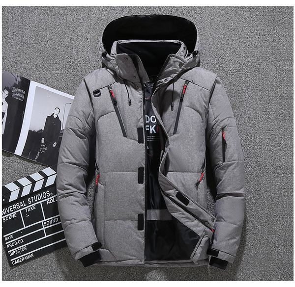 mens down coats casual parkas solid color men down puffer jackets hoooded long sleeve winter outerwear hat detachable wholesale, Black
mens down coats casual parkas solid color men down puffer jackets hoooded long sleeve winter outerwear hat detachable wholesale, Black