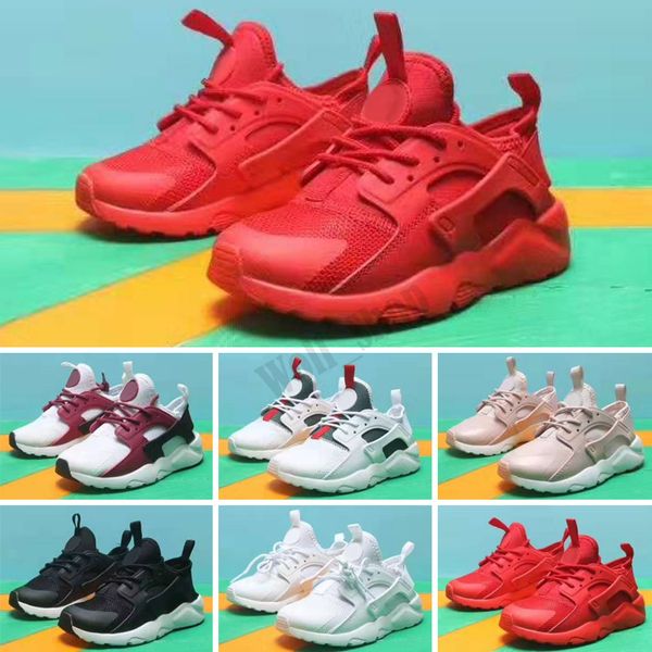 Kids Huarache Run 4 Triple White Black Pink Running Shoes Boys Girls Mesh Trainer Infant Lifestyle Toddler Children Huarache Sneaker
Kids Huarache Run 4 Triple White Black Pink Running Shoes Boys Girls Mesh Trainer Infant Lifestyle Toddler Children Huarache Sneaker