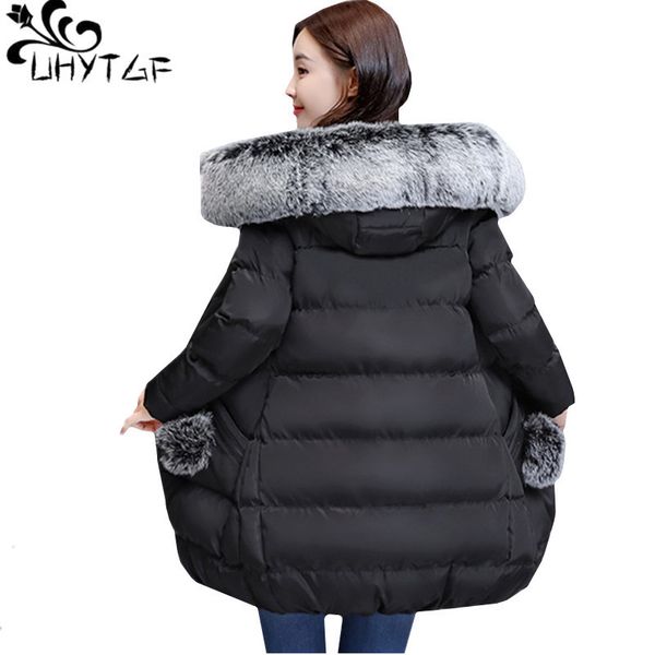 uhytgf women hooded warm winter jackets fur collar thicken long parka down jacket cotton coat womens m-4xl plus size 980, Black
uhytgf women hooded warm winter jackets fur collar thicken long parka down jacket cotton coat womens m-4xl plus size 980, Black