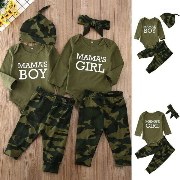 newborn baby girls boys jumpsuit long pants headband outfit clothes set1, White