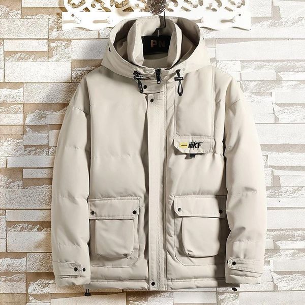 parka men coats 2020 winter jacket mens thicken hooded windproof outwear warm coat big pocket clothing casual men's overcoat 4xl1, Black
parka men coats 2020 winter jacket mens thicken hooded windproof outwear warm coat big pocket clothing casual men's overcoat 4xl1, Black