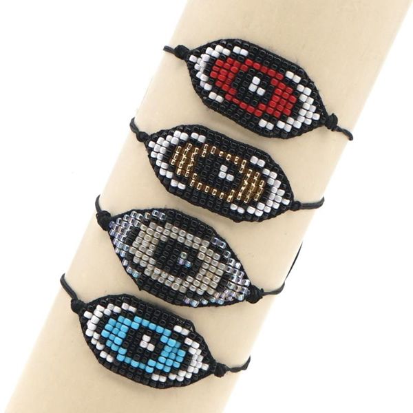 go2boho evil eye bracelet women's jewelry miyuki turkish eye bracelets friendship jewellery wholesale pulseras mujer moda 2020, Golden;silver
go2boho evil eye bracelet women's jewelry miyuki turkish eye bracelets friendship jewellery wholesale pulseras mujer moda 2020, Golden;silver