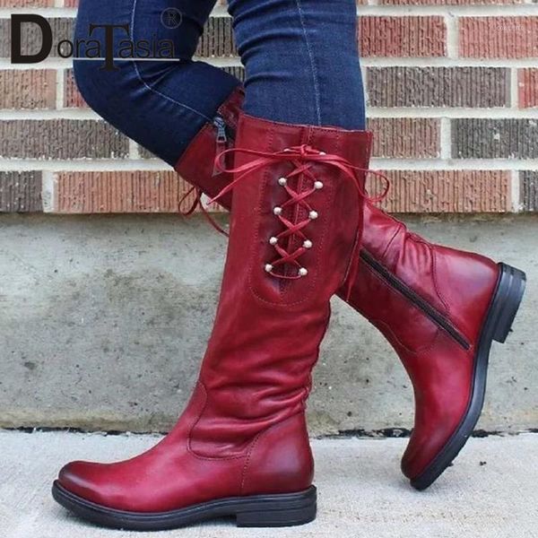 doratasia big size 34-43 new ladies ins chunky heels mid calf boots fashion daily boots women zip cross tied shoes woman1, Black
doratasia big size 34-43 new ladies ins chunky heels mid calf boots fashion daily boots women zip cross tied shoes woman1, Black
