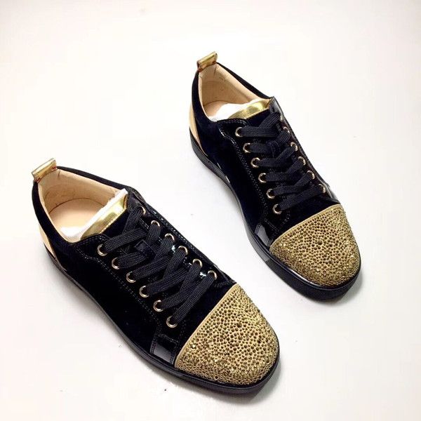 luxury sneakers red bottoms mens spikes sock classic casual shoes vintage fashion low lace-up flat designer shoe size 40-46, Black
luxury sneakers red bottoms mens spikes sock classic casual shoes vintage fashion low lace-up flat designer shoe size 40-46, Black
