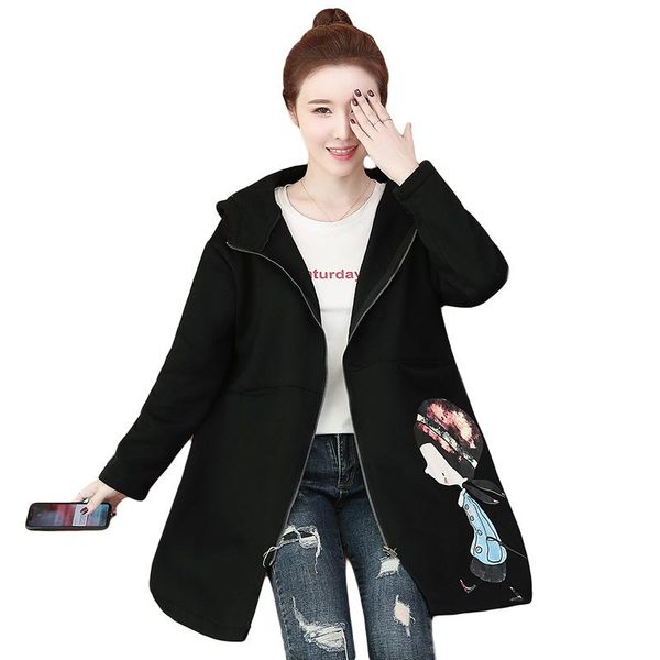 plus size women's -5xl winter new fat long print plus velvet cotton parkas thickened hooded warm loose female cotton coat, Black
plus size women's -5xl winter new fat long print plus velvet cotton parkas thickened hooded warm loose female cotton coat, Black