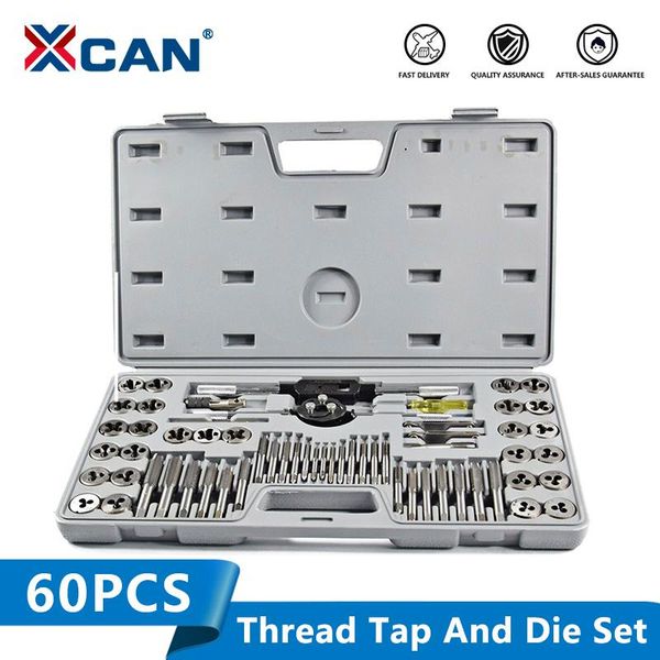 xcan 60pcs screw tap set hand tap wrench die plug drill bit threading tools metric and die set
xcan 60pcs screw tap set hand tap wrench die plug drill bit threading tools metric and die set