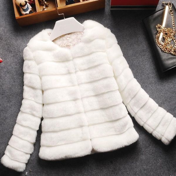 women's fur coat female new winter faux fur coat artificial fur jackets for women rabbit hair leather grass plus size women coat, Black
women's fur coat female new winter faux fur coat artificial fur jackets for women rabbit hair leather grass plus size women coat, Black
