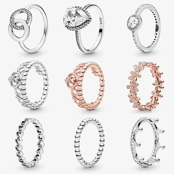 authentic 100% 925 sterling silver sparkling teardrop halo princess tiara crown flower beaded rings women jewelry, Slivery;golden
authentic 100% 925 sterling silver sparkling teardrop halo princess tiara crown flower beaded rings women jewelry, Slivery;golden