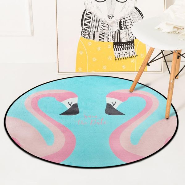 pink flamingos cartoon carpet rugs nordic style living room bedroom carpets for children anit-slip home decor round floor mats
pink flamingos cartoon carpet rugs nordic style living room bedroom carpets for children anit-slip home decor round floor mats