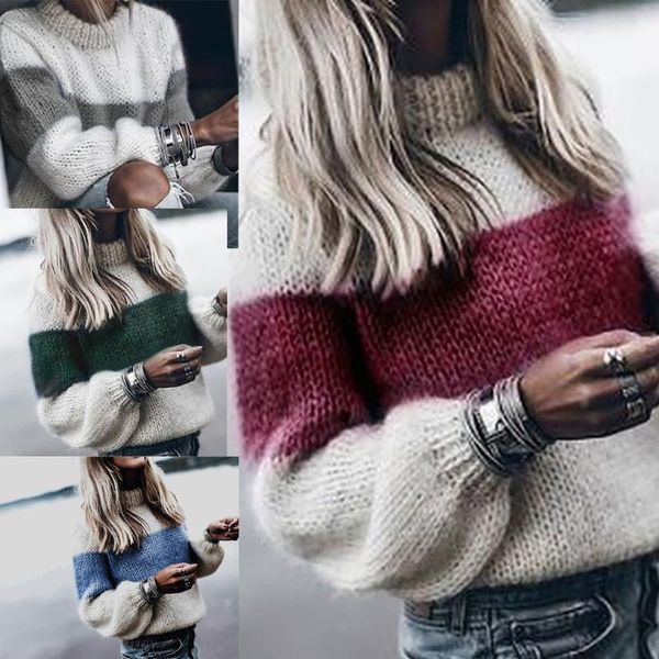 womens lady high sweater casual splicing long sleeve slim fit pullover casual sweaters women shirt long sleeve tight sweate, White;black
womens lady high sweater casual splicing long sleeve slim fit pullover casual sweaters women shirt long sleeve tight sweate, White;black
