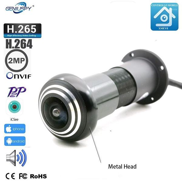 1.66mm lens door eye hole wired ip camera 1080p 170 degree wide angle fisheye cctv security mini camera audio tf card slot onvif1
1.66mm lens door eye hole wired ip camera 1080p 170 degree wide angle fisheye cctv security mini camera audio tf card slot onvif1