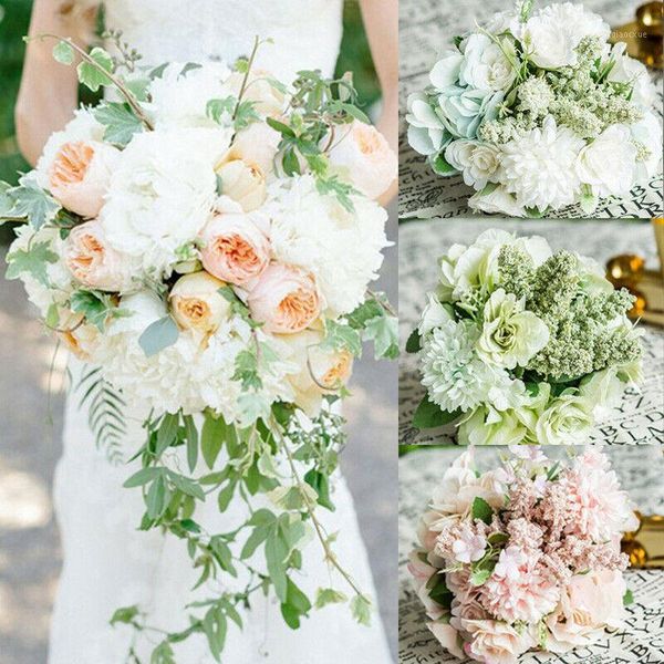 decorative flowers & wreaths artificial rose flower wedding party home floral decor fake bridal bouquet leaf girl decoration1
decorative flowers & wreaths artificial rose flower wedding party home floral decor fake bridal bouquet leaf girl decoration1
