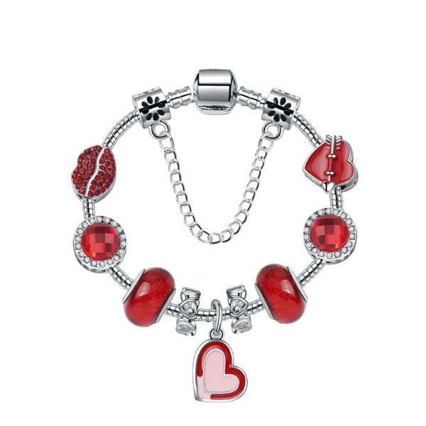 fashion jewelry accessories, red heart glass beads hand ornaments, romantic love gifts, women diy beads bracelet wholesale, Black
fashion jewelry accessories, red heart glass beads hand ornaments, romantic love gifts, women diy beads bracelet wholesale, Black