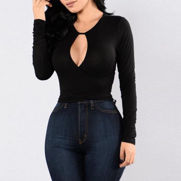 fashion winter women o-neck solid long sleeve chest hollow out overlap slim casual undefined bodycon blouse women1, White
fashion winter women o-neck solid long sleeve chest hollow out overlap slim casual undefined bodycon blouse women1, White