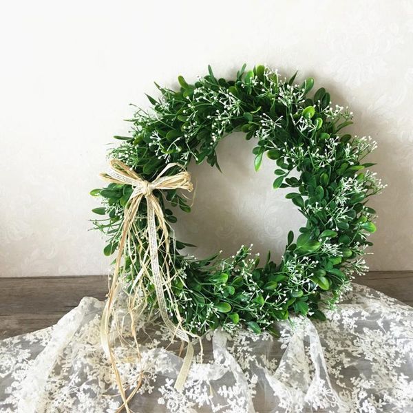 leaves wreath 15.75'' front door artificial wreath shell grass boxwood hanging for wedding wall window party decor1
leaves wreath 15.75'' front door artificial wreath shell grass boxwood hanging for wedding wall window party decor1