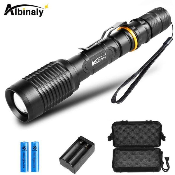 flashlights torches ultra bright led t6/l2 torch 5 modes waterproof zoomable used for camping, adventure, hunting1
flashlights torches ultra bright led t6/l2 torch 5 modes waterproof zoomable used for camping, adventure, hunting1