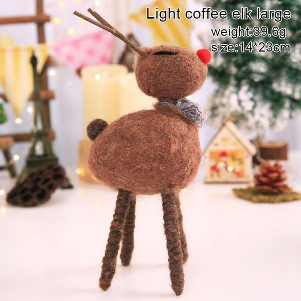 christmas decorations merry for home elk deer shape stuffed toys children brown wool felt kids gift ornament1
christmas decorations merry for home elk deer shape stuffed toys children brown wool felt kids gift ornament1