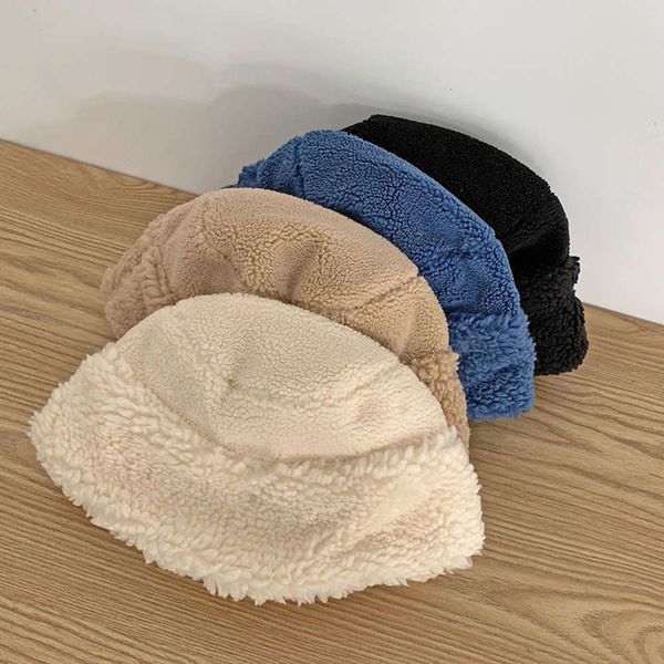 solid korean jmx / winter basin women's simple plain lamb wool warm thickened casual hat, Blue;gray
solid korean jmx / winter basin women's simple plain lamb wool warm thickened casual hat, Blue;gray