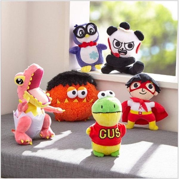 18 см ryan world toys ryans world party moe dinosaur panda penguin плюшевые игрушки ryan toys обзор детей
18 см ryan world toys ryans world party moe dinosaur panda penguin плюшевые игрушки ryan toys обзор детей