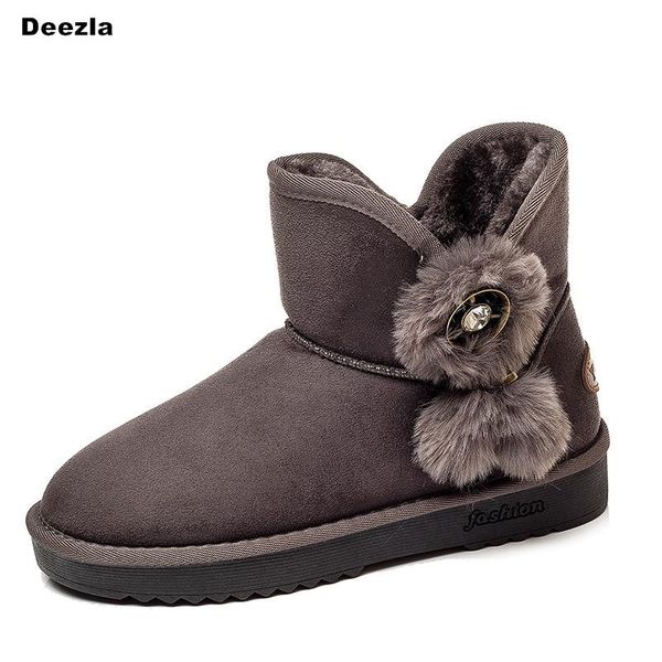 deezla snow boots women winter shoes warm plush fur ankle boots female slip on flat casual shoes waterproof ultralight footwear, Black
deezla snow boots women winter shoes warm plush fur ankle boots female slip on flat casual shoes waterproof ultralight footwear, Black