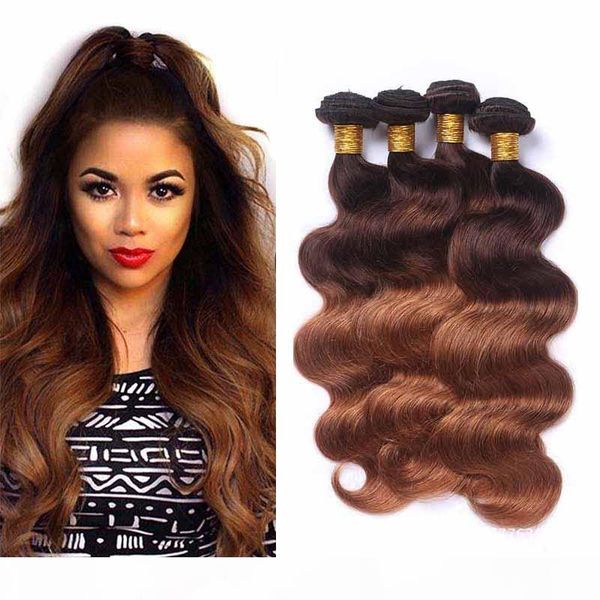 ombre brazilian human hair extensions two tone 4 30# dark brown blonde colored peruvian malaysian body wave hair weave 4 bundles, Black
ombre brazilian human hair extensions two tone 4 30# dark brown blonde colored peruvian malaysian body wave hair weave 4 bundles, Black