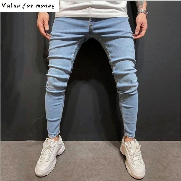 men jeans skinny streetwear slim men jeans 2020 denim pantstrousers stylish male biker blue
men jeans skinny streetwear slim men jeans 2020 denim pantstrousers stylish male biker blue