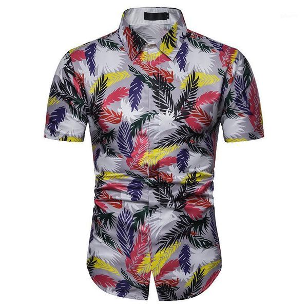 2020 men summer short sleeve shirt hawaii print 100% cotton slim boutique print shirt holiday wind male flower blouses1, White;black
2020 men summer short sleeve shirt hawaii print 100% cotton slim boutique print shirt holiday wind male flower blouses1, White;black